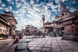 akumuotamu:  kathmandu, nepal - durbar square by Jeff Epp on