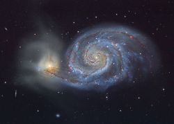 gravitationalbeauty:  M51: Cosmic Whirlpool  