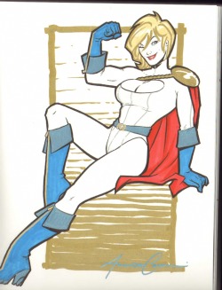 Power girl by Amanda Conner 