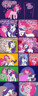 ask-rarity-and-pinkie:  From Humble Beginnings - Part 2 Sorry