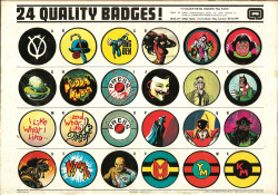 Badges, from Marvelman Special No.1 (Quality Communications Ltd.