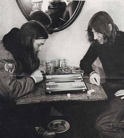 deboracastanheira:  David Gilmour and Roger Waters of Pink