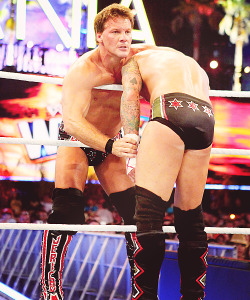 cmpunkismylife:  CM Punk vs Chris Jericho - Wrestlemania XXVIII