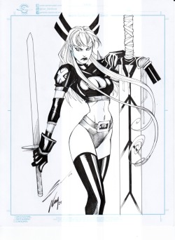 comicbookwomen:   Magik by   Gerardo Sandoval 