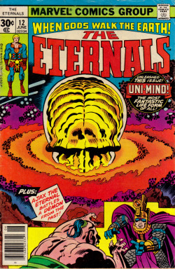 The Eternals, No. 12 (Marvel Comics, 1977). Cover art by Jack