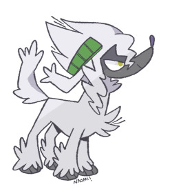 yowulf:More Pokemon! Burnet Furfrou again, as well as Kukui Mightyena