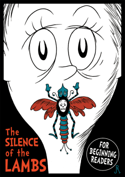 chaosneverwhere:  Great Seuss-like art by  DrFaustusAU  #SilenceoftheLambs