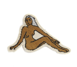 bfgf-shop:  Embroidered Nude IIHand embroidered by Goodbag, Inc.