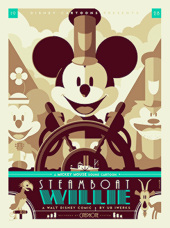 mickeyandcompany:  Disney posters by Tom Whalen 