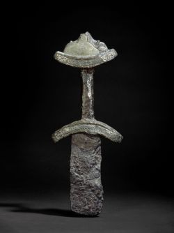 museum-of-artifacts:Anglo-Saxon iron sword and hilt of the late