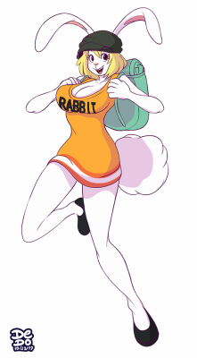 dedoarts:   But of course I had to draw this cutie! Carrot is