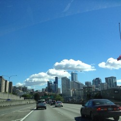 aisforanthony:  Welcome to Seattle where the sky looks like a