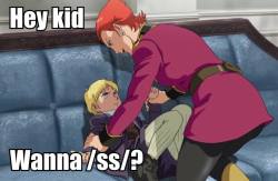 And then all my thoughts about Kycilia changed(Gundam The Origin)
