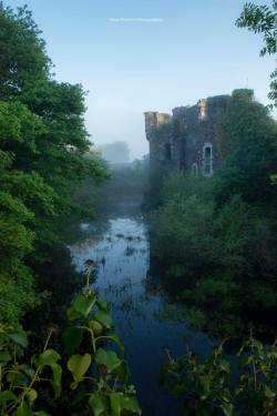 mycelticheart:    In the moat of the Castle of Comper - Broceliande