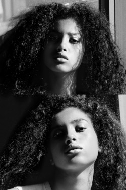 amy-ambrosio:  Imaan Hammam in “What an absolute beauty”