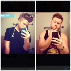 thegingerium:  2years ago I was all about that cardio life. #swolestuff