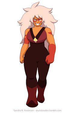 drulidoodles:  Jasper walk cycle, everything done by me, in TVPaint.