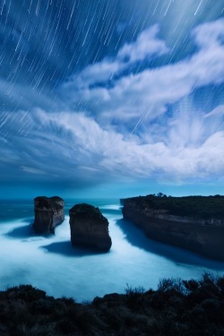 lmmortalgod:  Star Trails | Lochard Gorge by Tim Wood