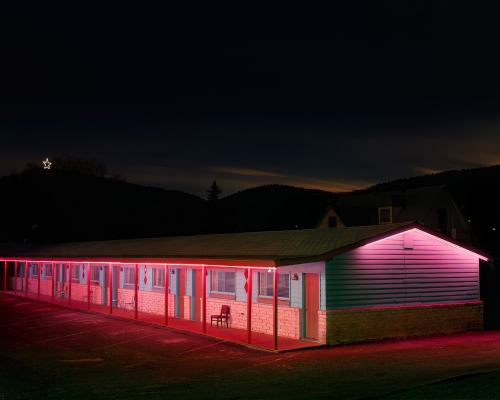 joeinct:  Capri Motel, Highway 87, Raton, New Mexico, Photo by