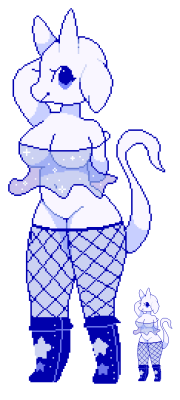 napdust:    ♡ i dont usually post these, but pixel toriel 