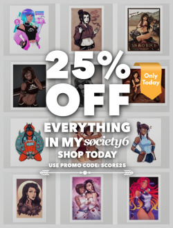 updated my society 6 shop! 💜 25% OFF EVERYTHING TODAY WITH