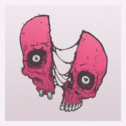 eatsleepdraw:  skull by simon schacht & christian schlosser