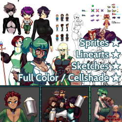 arcart:  arcart:  ARC’S ART COMMISSIONS OPEN!!!Hey everyone,