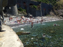 emilia-mills:  Prettiest little beach in Italy