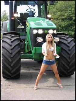 liveghost:  She thinks my tractors sexy!