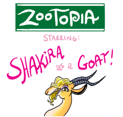 i-can-drill:  Saw Zootopia and loved it. Kinda thought Shakira