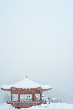 mistymorningme:  Winter Pavilion by Leigh MacArthur