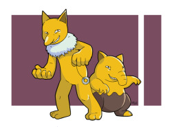 novicecreedart: Hypno and Drowzee