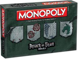 snkmerchandise:   News: USAopoly’s Attack on Titan Monopoly