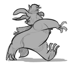 askfordoodles:  Stupid fluffy owlbear is great for practicing