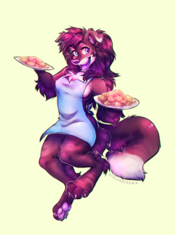 redsunatdawn:Completed YCH for notasaint on FA!! =3