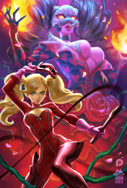 newmilky:  Ann Takamaki and her persona from the new Persona