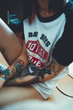 beautifulgirlswithtattoos:Click here for more Beautiful Girls