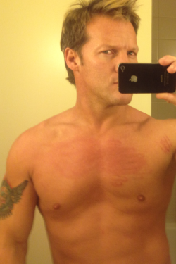 rwfan11:  Jericho …rough sex Chris? …even looks like he got