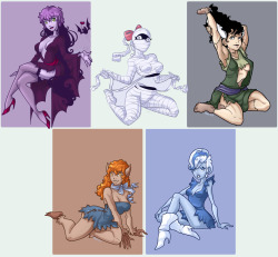 villainouscenobite:  The girls from Scooby Doo and the Ghoul