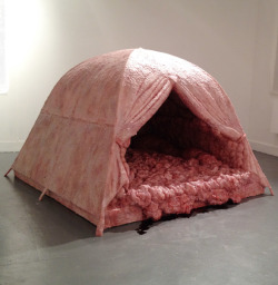 365daysofhorror:  Artist Creates Life-Sized Tents That Look Like
