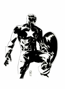 xombiedirge:  Captain America by Werther Dell’Edera