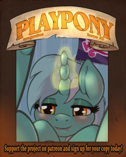 Playpony 3 will be released soon! I did two pinups and a short