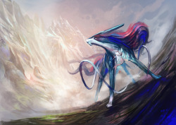 thegameisalife:  El majestuoso Suicune Majestic Suicune 