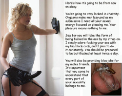 trainingforsissies:  You need to be trained Sissy 