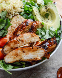 do-not-touch-my-food:  Honey Chipotle Chicken Bowls with Lime