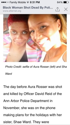 rudegyalchina:  #blackwomenlivesmatterhttp://www.alternet.org/civil-liberties/black-woman-shot-dead-police-where-national-outcry