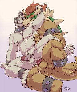 hotmonsterxxx:  Bowser for anon rrowdybeast, darkgem, kahmari,