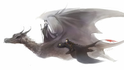 dc9spot:  Maleficent and HTTYD fanart In my country these two