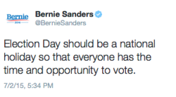 whytuesday:  Thanks for pointing out how silly Tuesday voting