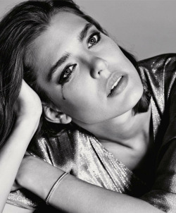 beautyscenenet:   CHARLOTTE CASIRAGHI BY KACPER KASPRZYK FOR